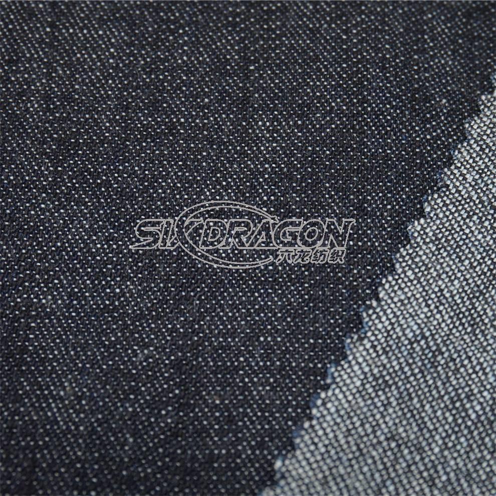 cotton spandex denim satin weave fabric