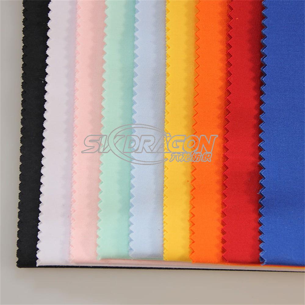 Poly cotton poplin fabric for shirts and uniform 