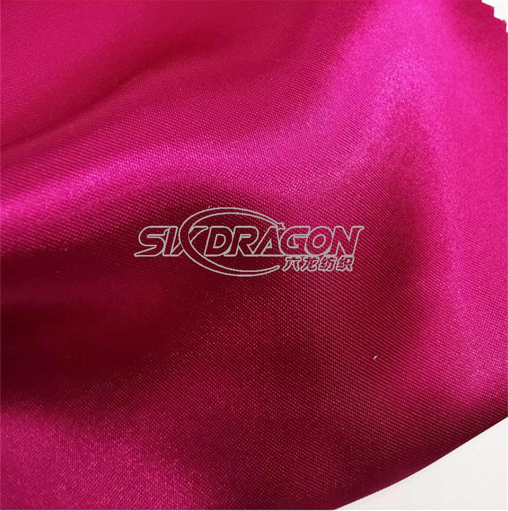 polyester spandex satin